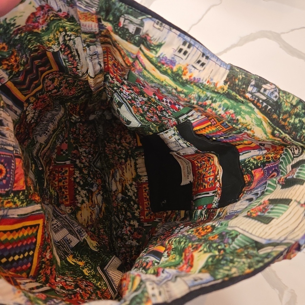 VTG GrandmaCore Handmade 1995 Erlanger Blumgart Diane Phalen Quilt Shoulder Bag - Picture 7 of 7